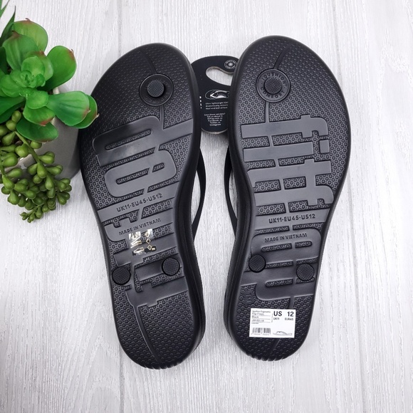 Fitflop IQUSHION Men’s Ergonomic Flip-Flops Sze 12 - Picture 5 of 7